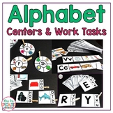 Alphabet Centers and Hands On Tasks to Reinforce & General