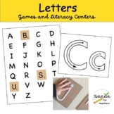 Alphabet Centers- Kindergarten Literacy Centers, Activitie