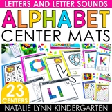 Alphabet Centers Literacy Center Mats Letters + Letter Sou