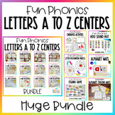Alphabet Centers and Activities |  Fun Phonics Huge Bundle