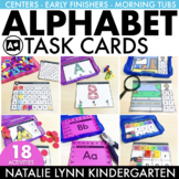 Alphabet Task Cards | Alphabet Centers | Letter ID | Upper