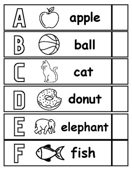 Alphabet Chain by Creating Inclusion In Elementary | TPT