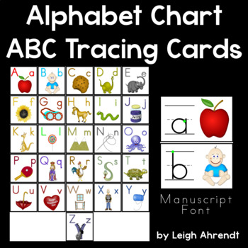 Manuscript Alphabet Chart