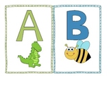 Alphabet Word Wall Chart and Alphabet Posters Bulletin Boa