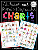 Alphabet Chart for Emerging Writers & Beginning Blends and
