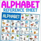 Alphabet Reference Sheet | Cheat Sheet Poster | Alphabet Review