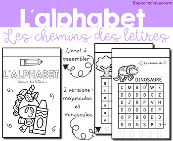 Alphabet - Chemins des lettres by La classe de Marybop | TPT