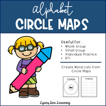 Preview of Alphabet Circle Maps