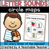 Alphabet Circle Maps | Letter and Sounds | Beginning Sound