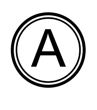 Alphabet Circles Meme Theme Classroom Decor A-Z Bulletin Board Letters