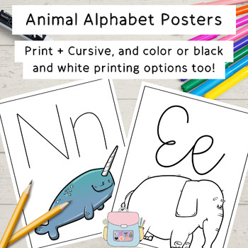 Preview of Alphabet Classroom Posters