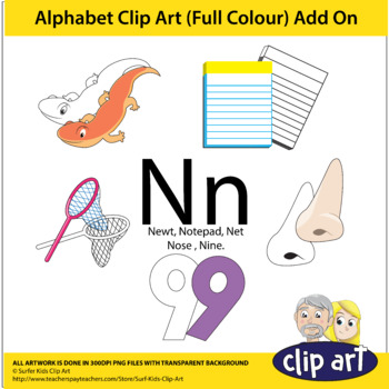 Alphabet Clip Art - Add on 