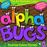 Clip Art Alphabet Letter Set | Alpha Bugs