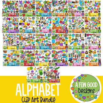 Preview of Alphabet Clip Art Big Bundle 2000 clips