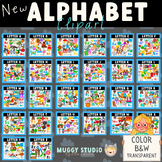 New Alphabet Clip Art Growing Bundle {$117 value}