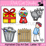 Alphabet Clip Art: Letter G - Phonics Clipart Set - Person
