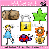 Alphabet Clip Art: Letter L - Phonics Clipart Set - Person
