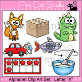 Alphabet Clip Art: Letter X - Phonics Clipart Set - Person