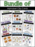 Alphabet Clip Cards GROWING BUNDLE