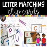 Alphabet Clip Cards * Letter Matching Center | DOLLAR DEALS 