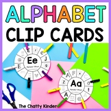 Alphabet Clip Cards - Letter Recognition with Different Fo