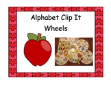 Alphabet Clip It Wheels