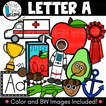 Preview of Alphabet Clipart Freebie Letter A Clipart