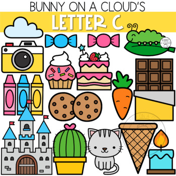 School Supplies Clipart by Bunny On A Cloud