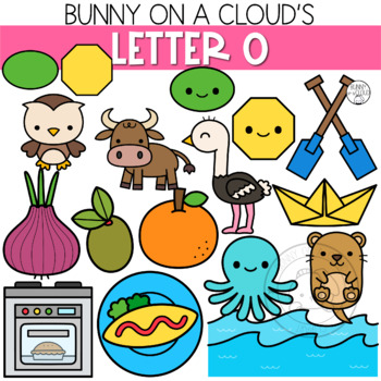 Alphabet Clipart Letter O By Bunny On A Cloud By Bunny On A Cloud
