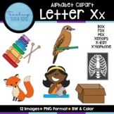 Alphabet Clipart- Letter X