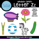 Alphabet Clipart- Letter Z