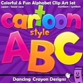 Alphabet Letters Clip Art - Cartoon Style | Bulletin Board