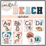 Alphabet >> Coastal Beach Collection