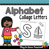 Alphabet Collage Letters
