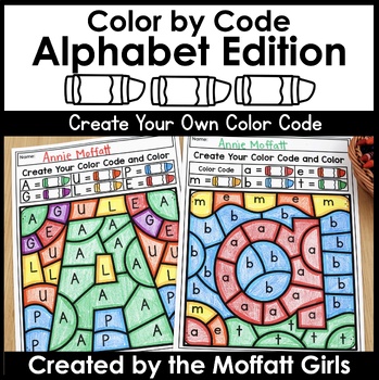 Preview of Alphabet Color by Code