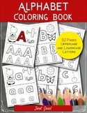 Alphabet Coloring Book - Commercial Use Allowed