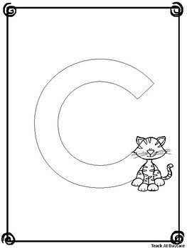 Alphabet Coloring Book. Preschool-KDG Literacy and Phonics. by Teach At ...