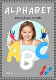 Alphabet Coloring Book Preschool Printable