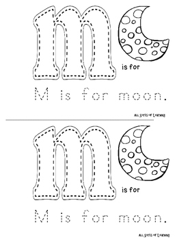 Phonics Coloring Book - letters m - z by All Sorts of Learning | TPT