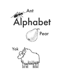 Alphabet Coloring Booklet