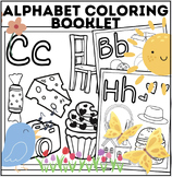Alphabet Coloring Booklet | A-Z | Colouring Booklet Beginn