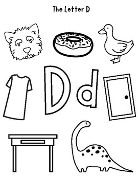 Alphabet Coloring Pages by Miss Andre's Adventures | TPT
