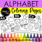 Alphabet Coloring Pages, Handwriting Practice {Alphabet Co