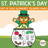 Alphabet Coloring Pages / St. Patrick's Day Alphabet Activ