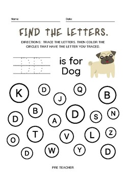 Alphabet Coloring Puzzle Set Worksheet 2 by PRE TEACHER 1 | TPT