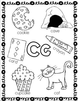 Alphabet Coloring Sheet Packet by PreKinders in Paradise | TpT