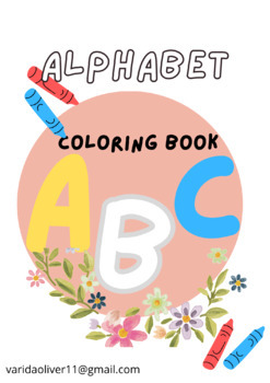 Preview of Alphabet  Colouring Book  By varida