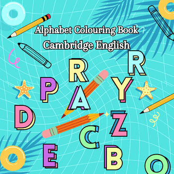 Preview of Alphabet Colouring Book – Cambridge English