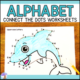 Connect the Dots | Dot to Dot Alphabet Worksheets