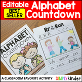 Editable Alphabet Countdown to Summer, Memory Book, End of